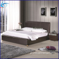 Factory wholesale cheap queen size leather bed